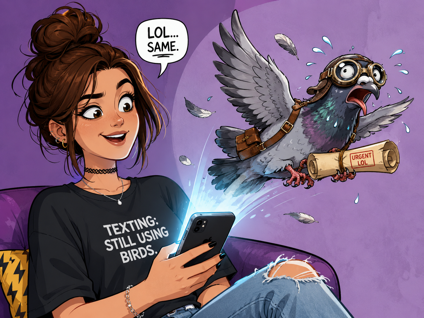 carrier-pigeon-texting-pivot